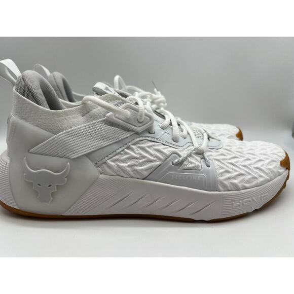 Under Armour Project Rock 6 White Training Shoe 3026534-100 Men\'s Size 12 main image 15